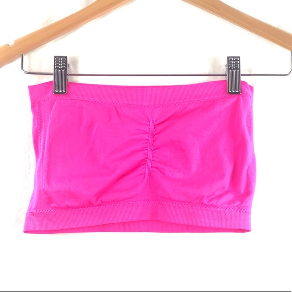 ⭐️ 5/$30- Neon pink bandeau (S/M)